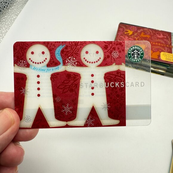 Lot of 30 Starbucks Cards 2003 to 2008 Italian Romance Braille Dragon – Nice! - Picture 6 of 11